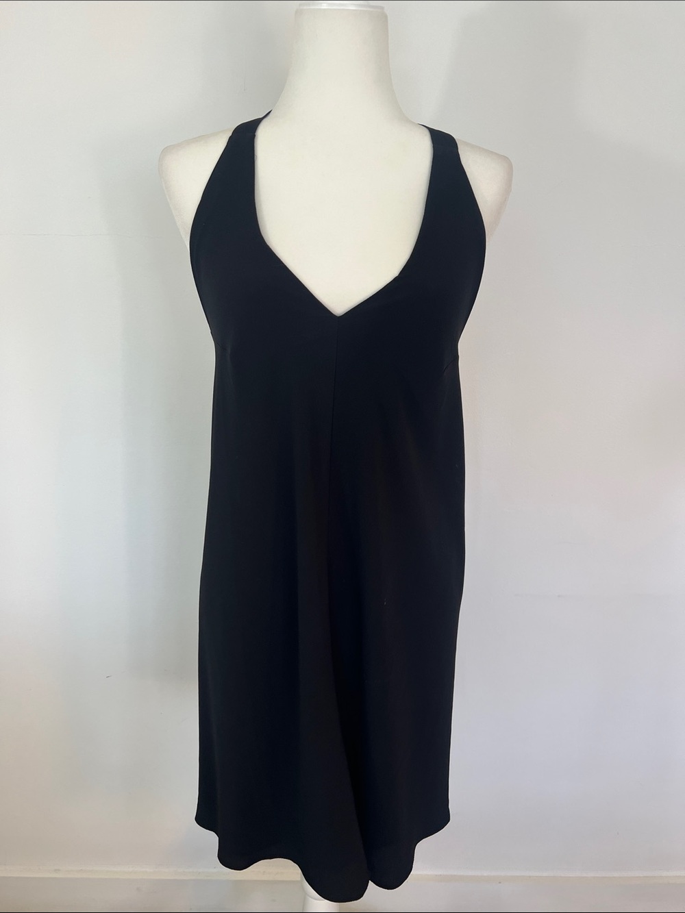 Topshop Classic Black V-Neck Women’s Dress